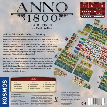 Kosmos Anno 1800 Brettspiel Strategie