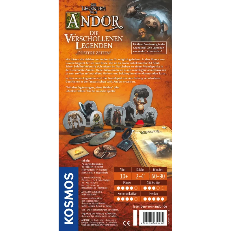 Kosmos 82.680480 Kartenspiel Zuordnung
