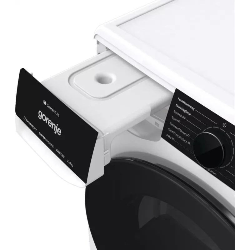 Gorenje DPNA83W Wäschetrockner freistehend Frontlader 8 kg Schwarz, Weiß