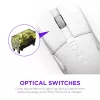 NZXT Lift Elite Wireless Gaming-Maus Weiß