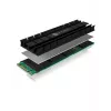 ICY BOX IB-M2HS-701 M.2 NVMe SSD Kühlkörper/Kühler Schwarz 1 Stk.