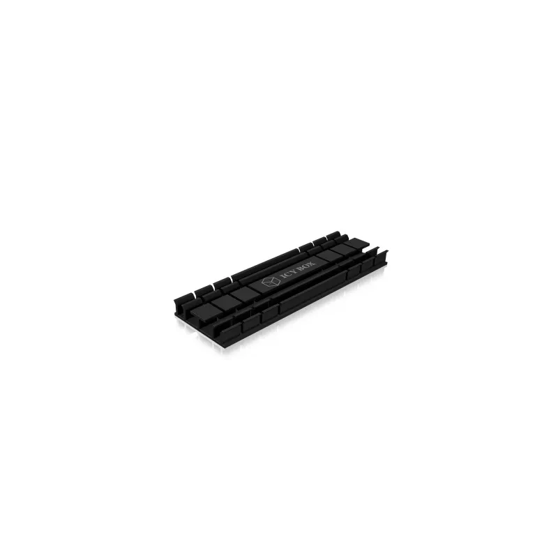 ICY BOX IB-M2HS-701 M.2 NVMe SSD Kühlkörper/Kühler Schwarz 1 Stk.
