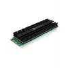 ICY BOX IB-M2HS-701 M.2 NVMe SSD Kühlkörper/Kühler Schwarz 1 Stk.