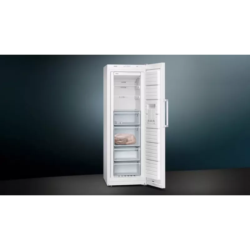 Gefrierschrank Siemens iQ300 GS33NVWEP — 225 L, NoFrost, 20 kg/24h, E-Klasse, weiß