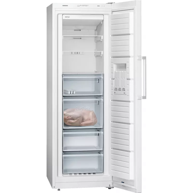 Gefrierschrank Siemens iQ300 GS33NVWEP — 225 L, NoFrost, 20 kg/24h, E-Klasse, weiß