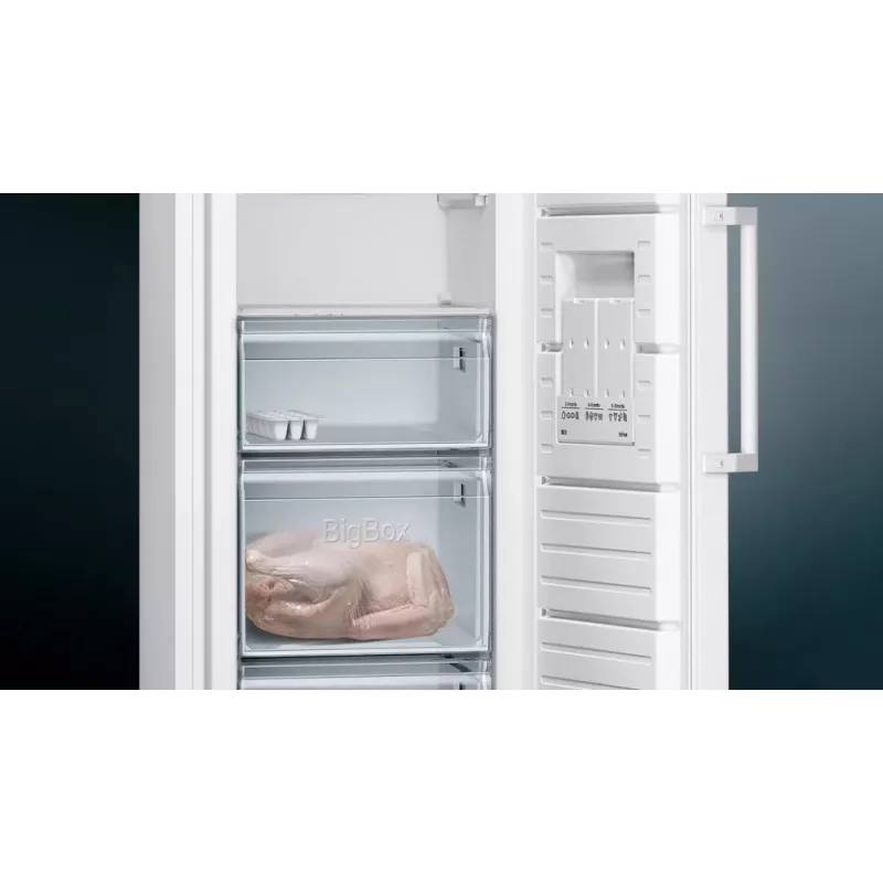 Gefrierschrank Siemens iQ300 GS33NVWEP — 225 L, NoFrost, 20 kg/24h, E-Klasse, weiß