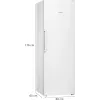 Gefrierschrank Siemens iQ300 GS33NVWEP — 225 L, NoFrost, 20 kg/24h, E-Klasse, weiß