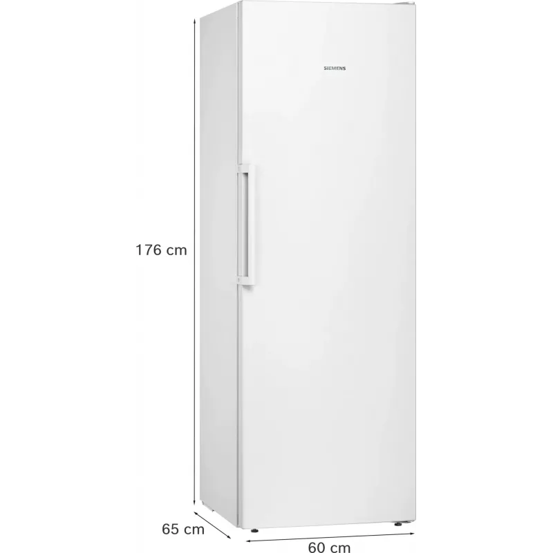 Gefrierschrank Siemens iQ300 GS33NVWEP — 225 L, NoFrost, 20 kg/24h, E-Klasse, weiß