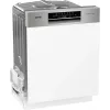 Geschirrspüler Gorenje GI642E90X halbintegriert, 13 Maßgedecke, 60 cm, 47 dB, 11 l/Zyklus, Energieklasse E