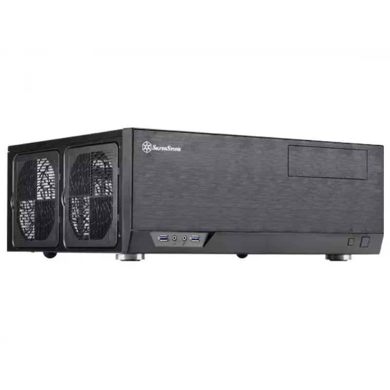 PC-Gehäuse Silverstone Grandia GD09 Desktop Schwarz