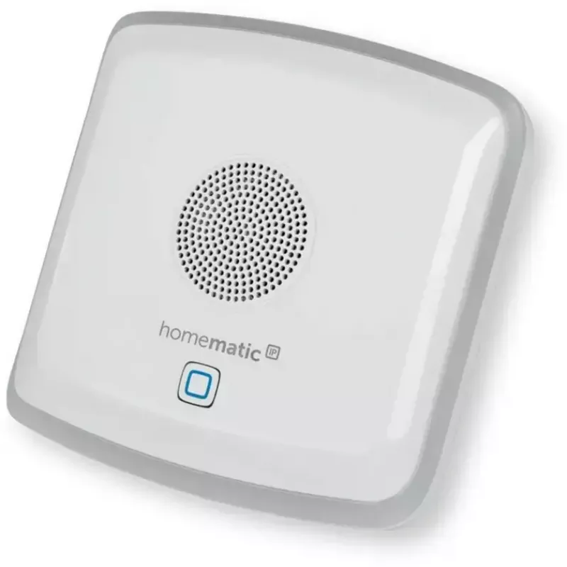 Signaltransmitter HomeMatic HmIP-MP3P Funk weiß — drahtloser Signalgeber für Homematic IP System