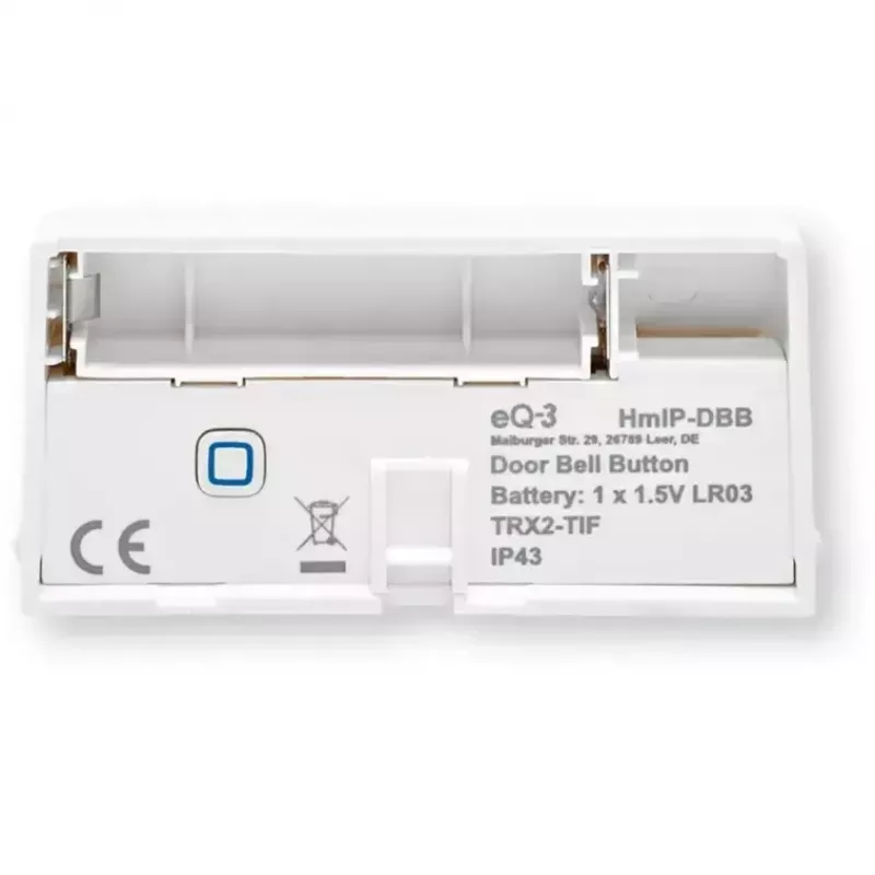 Funk-Türklingeltaster HomeMatic HmIP-DBB batteriebetrieben — HomeMatic