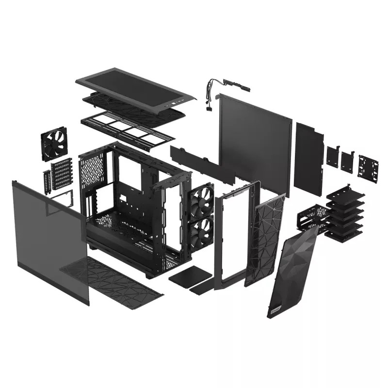 PC-Gehäuse Fractal Design Meshify 2 Tower Grau