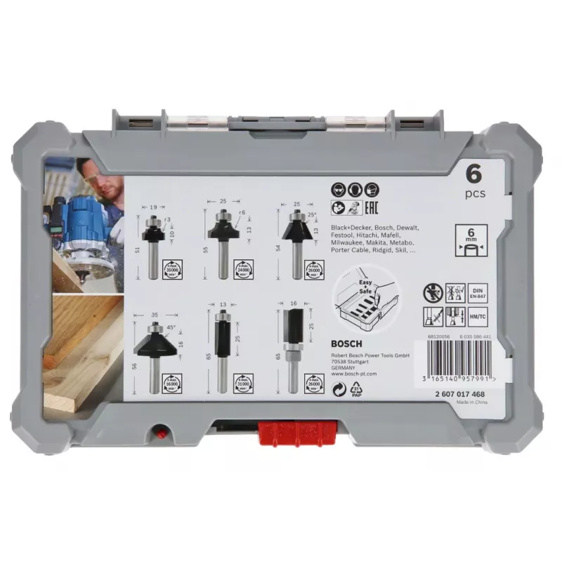Bosch 2607017468 Bit-Set 6 Stück