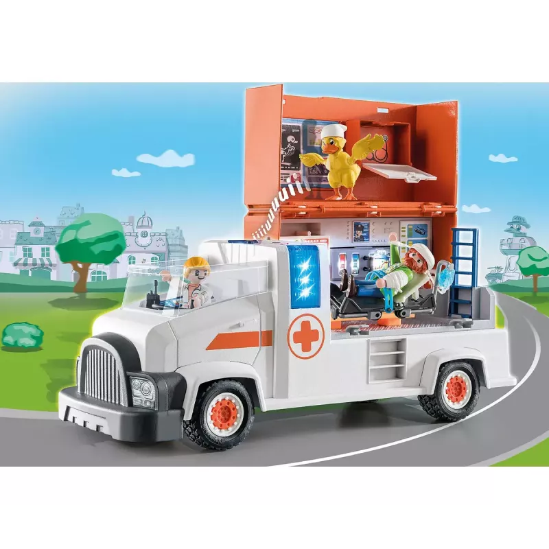 Playmobil Duck On Call 70913 Spielzeugset Auto & Stadt Mehrfarbig