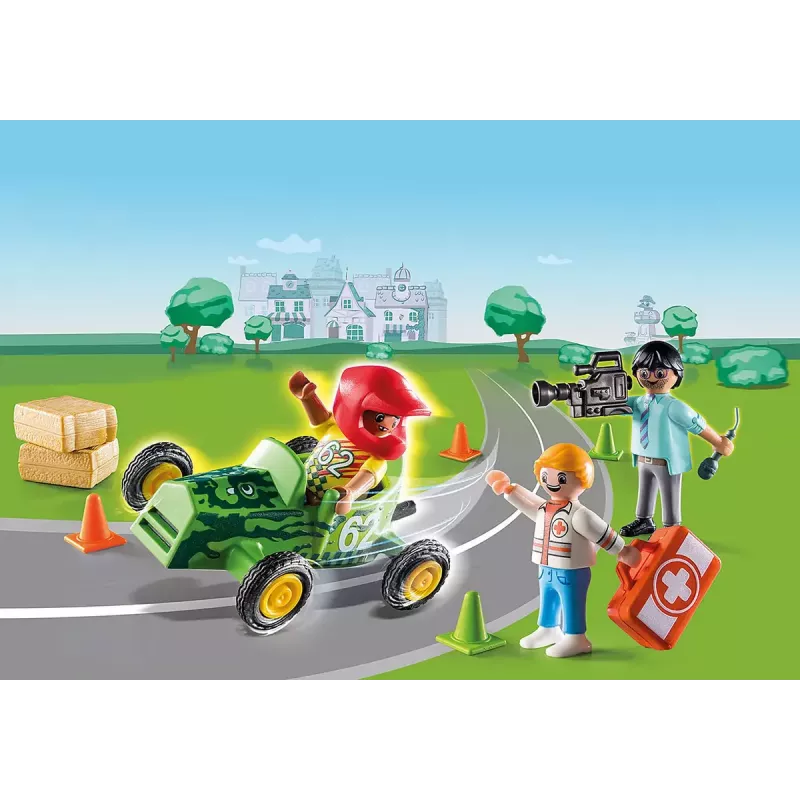 Auto & Rennsport Playmobil Duck On Call 70919 Mehrfarbig Kunststoff Spielzeug-Spielset