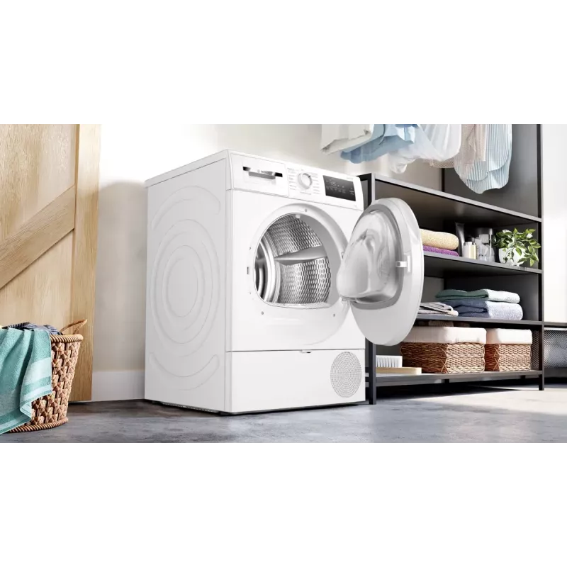 Bosch Serie 4 WTH83VV4 Wäschetrockner Freistehend Frontlader 8 kg Weiß