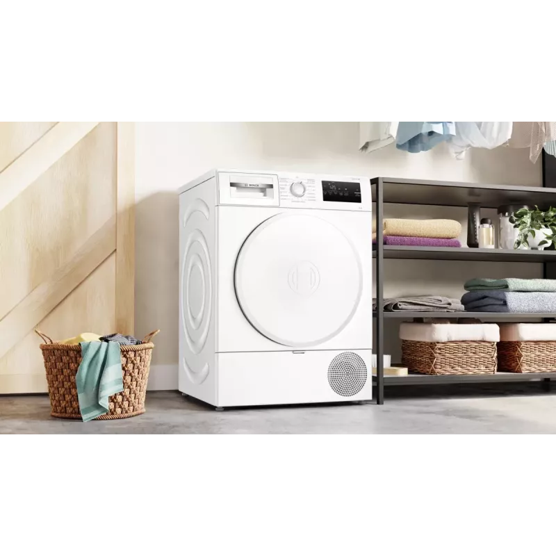 Bosch Serie 4 WTH83VV4 Wäschetrockner Freistehend Frontlader 8 kg Weiß