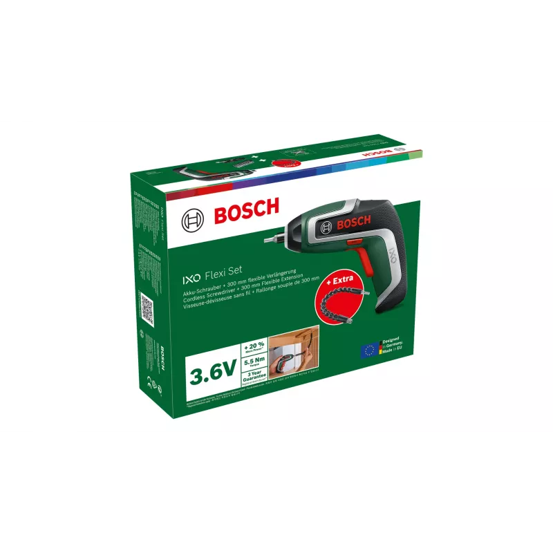 Bosch IXO 7 – 235 U/min, Schwarz, Grün