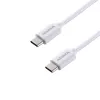 USB-C-auf-USB-C-Kabel ADATA CACC-200PN-WH, USB 2.0, 2 m, weiß