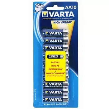 Einwegbatterie Varta High Energy AA 10er-Pack