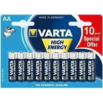 Einwegbatterie Varta High Energy AA 10er-Pack