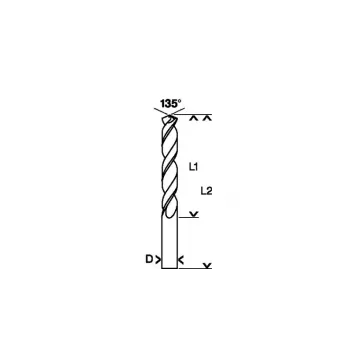 Spiralbohrer-Set Bosch 2608585942 HSS-G 1,5-10 mm