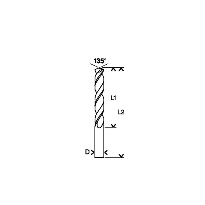 Spiralbohrer-Set Bosch 2608585942 HSS-G 1,5-10 mm