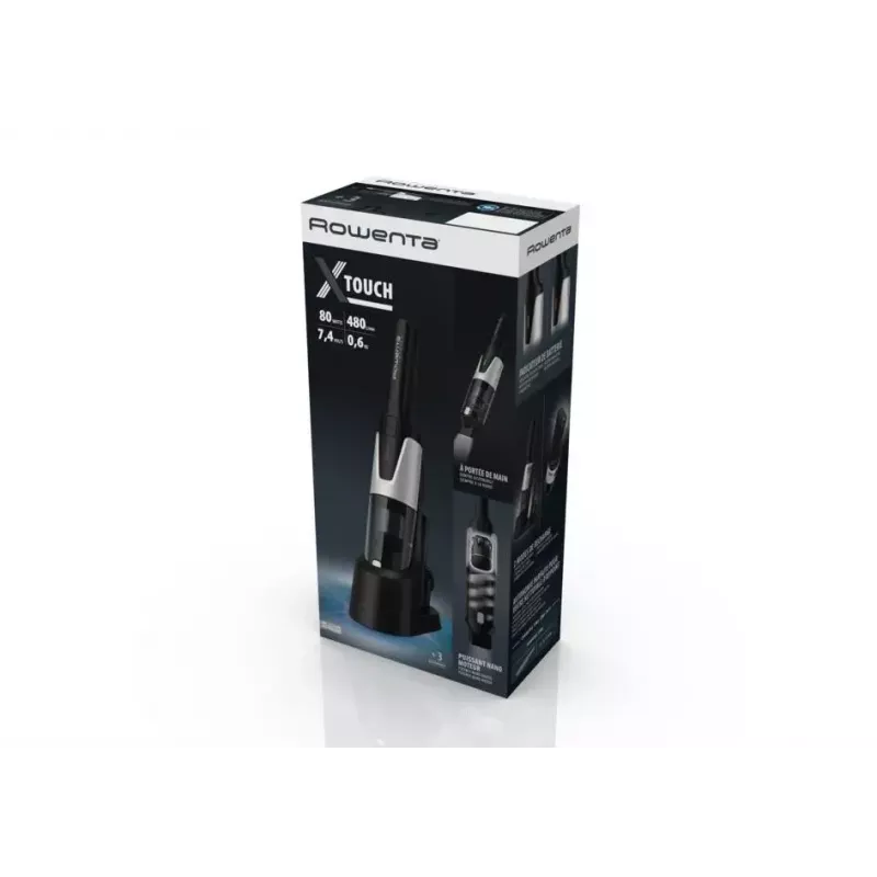 Rowenta X-Touch AC9736 Handstaubsauger Grau, Weiß Beutellos