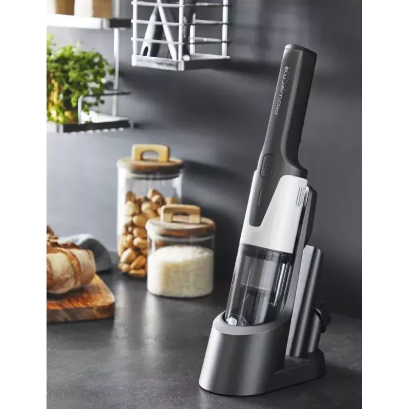 Rowenta X-Touch AC9736 Handstaubsauger Grau, Weiß Beutellos