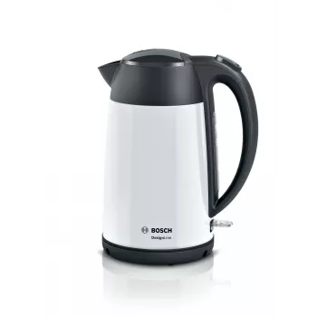 Bosch TWK3P421 elektrischer Wasserkocher 1,7 L 2400 W Schwarz, Weiß