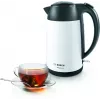 Bosch TWK3P421 elektrischer Wasserkocher 1,7 L 2400 W Schwarz, Weiß