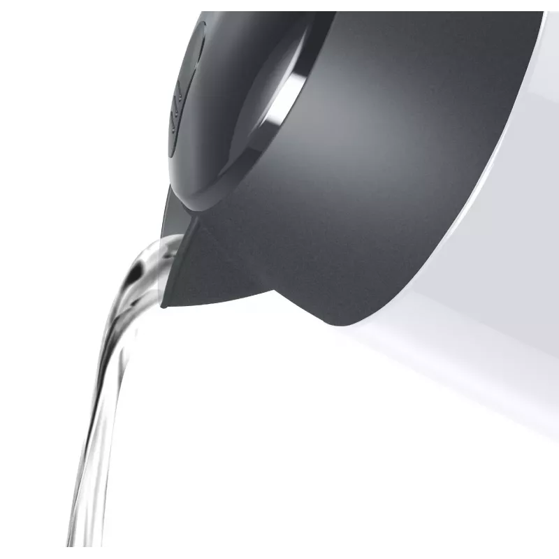 Bosch TWK3P421 elektrischer Wasserkocher 1,7 L 2400 W Schwarz, Weiß