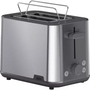 Braun HT 1510 GY 6 2 Scheiben 900 W Grau, Edelstahl