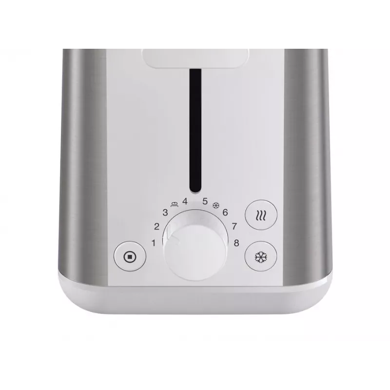 Toaster Braun HT 1610 1030 W Edelstahl Weiß
