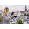 Kerzenhalter Gardena 11430-20 Schwarz Transparent Rund Stange 1 Stück