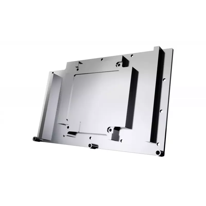 Backplate Alphacool 10248 Aluminium Chrom Kupfer Schwarz 124 mm