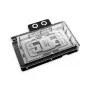 Backplate Alphacool 10248 Aluminium Chrom Kupfer Schwarz 124 mm