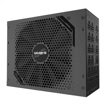 Netzteil GIGABYTE UD1600PM PG5 1600W, 80 PLUS Platinum, 92% Effizienz, 20+4-Pin-ATX, 120-mm-Lüfter, schwarz