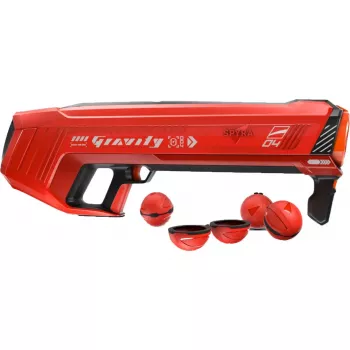 Wasserbombenwerfer SpyraOne Spyra Gravity rot SPGR1R — batteriefreier nachfüllbarer Wasserblaster