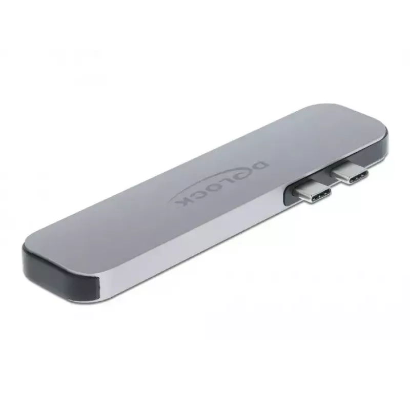 Dockingstation DeLOCK Dockingstation für MacBook Dual HDMI 4K PD Hub