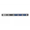 Dockingstation DeLOCK Dockingstation für MacBook Dual HDMI 4K PD Hub
