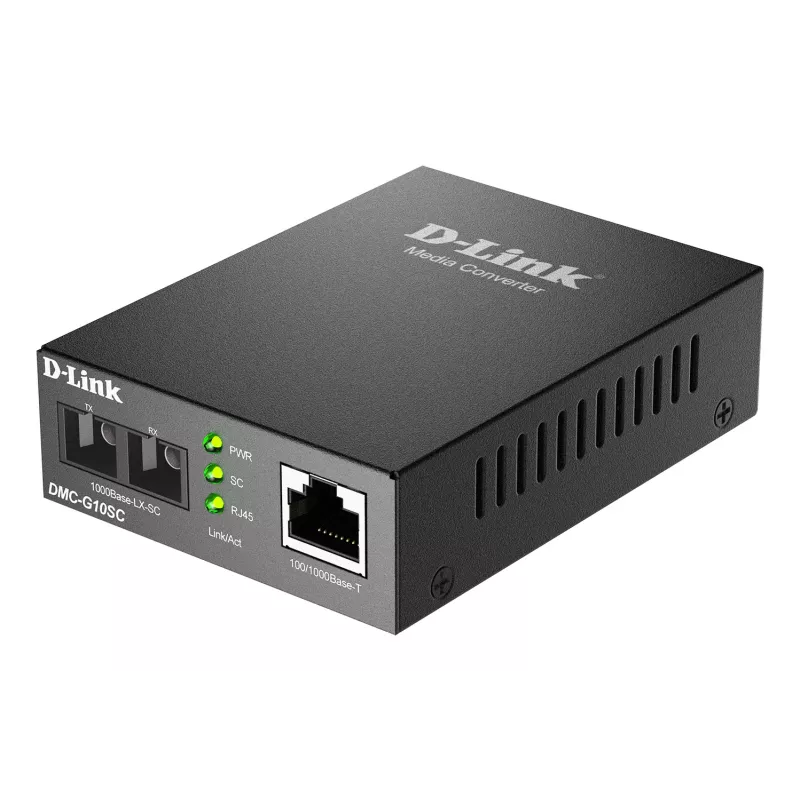 Medienkonverter D-Link DMC-G10SC/E 100/1000BaseT zu 1000BaseLX SC Glasfaser