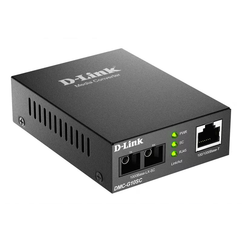 Medienkonverter D-Link DMC-G10SC/E 100/1000BaseT zu 1000BaseLX SC Glasfaser