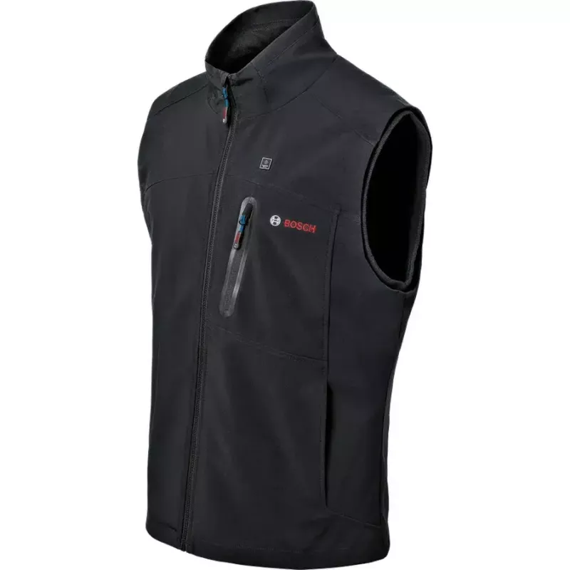 Bosch GHV 12+18V XA Professional beheizte Weste Größe 3XL schwarz mit Ladegerät und Akku