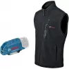 Bosch GHV 12+18V XA Professional Heizjacke Größe M schwarz mit Ladegerät und Akku