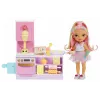 Rainbow High Little Dessert Shop mit Kandy Playset, Modepuppe, weiblich, 4 Jahre, 140 mm, mehrfarbig