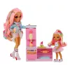 Rainbow High Little Dessert Shop mit Kandy Playset, Modepuppe, weiblich, 4 Jahre, 140 mm, mehrfarbig