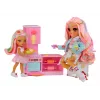 Rainbow High Little Dessert Shop mit Kandy Playset, Modepuppe, weiblich, 4 Jahre, 140 mm, mehrfarbig