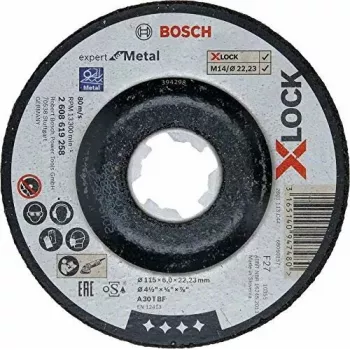 Bosch 2 608 619 258 Diamanttrennscheibe 11,5 cm durchgehendes Schneidsegment